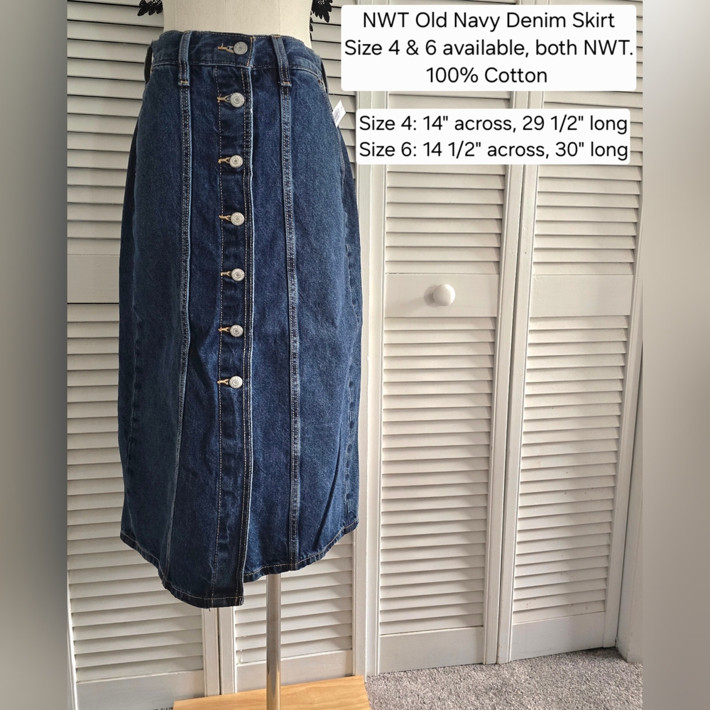 NWT Old Navy Denim Skirt